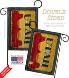 Utah Vintage - States Americana Vertical Impressions Decorative Flags HG140989 Made In USA