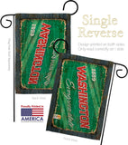 Washington Vintage - States Americana Vertical Impressions Decorative Flags HG140992 Made In USA