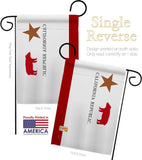 First Bear Flag - States Americana Impressions Decorative Flags HG141190 Made In USA