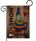 State Idaho Home Sweet Home - States Americana Vertical Impressions Decorative Flags HG191117 Made In USA