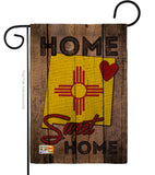 State New Mexico Home Sweet Home - States Americana Vertical Impressions Decorative Flags HG191118 Made In USA