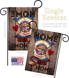 State Minnesota Home Sweet Home - States Americana Vertical Impressions Decorative Flags HG191128 Made In USA