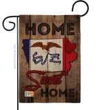 State Iowa Home Sweet Home - States Americana Vertical Impressions Decorative Flags HG191129 Made In USA