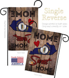 State Kentucky Home Sweet Home - States Americana Vertical Impressions Decorative Flags HG191139 Made In USA