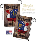 State Georgia Home Sweet Home - States Americana Vertical Impressions Decorative Flags HG191141 Made In USA
