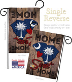 State South Carolina Home Sweet Home - States Americana Vertical Impressions Decorative Flags HG191142 Made In USA