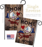 State Virginia Home Sweet Home - States Americana Vertical Impressions Decorative Flags HG191145 Made In USA