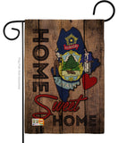 State Maine Home Sweet Home - States Americana Vertical Impressions Decorative Flags HG191148 Made In USA