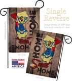 State New Jersey Home Sweet Home - States Americana Vertical Impressions Decorative Flags HG191150 Made In USA