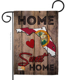 State Florida Home Sweet Home - States Americana Vertical Impressions Decorative Flags HG191151 Made In USA