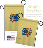 New Jersey - States Americana Vertical Impressions Decorative Flags HG191531 Made In USA