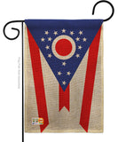 Ohio - States Americana Vertical Impressions Decorative Flags HG191536 Made In USA