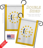 Rhode Island - States Americana Vertical Impressions Decorative Flags HG191540 Made In USA