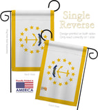 Rhode Island - States Americana Vertical Impressions Decorative Flags HG191540 Made In USA