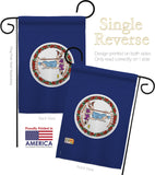 Virginia - States Americana Vertical Impressions Decorative Flags HG191547 Made In USA