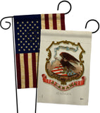 Coat of arms of Alabama - States Americana Vertical Impressions Decorative Flags HG141208 Made In USA