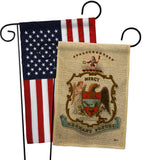 Coat of arms of Arkansas - States Americana Vertical Impressions Decorative Flags HG141209 Made In USA