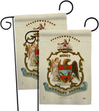 Coat of arms of Arkansas - States Americana Vertical Impressions Decorative Flags HG141209 Made In USA