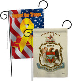 Coat of arms of Arkansas - States Americana Vertical Impressions Decorative Flags HG141209 Made In USA