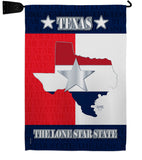 Texas Lone Star State - States Americana Vertical Impressions Decorative Flags HG108021 Made In USA