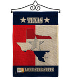 Texas Lone Star State - States Americana Vertical Impressions Decorative Flags HG108021 Made In USA