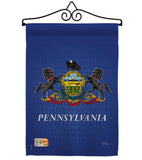 Pennsylvania - States Americana Vertical Impressions Decorative Flags HG108081 Made In USA