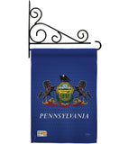 Pennsylvania - States Americana Vertical Impressions Decorative Flags HG108081 Made In USA