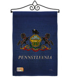 Pennsylvania - States Americana Vertical Impressions Decorative Flags HG108081 Made In USA
