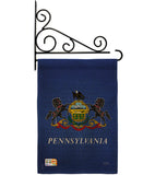 Pennsylvania - States Americana Vertical Impressions Decorative Flags HG108081 Made In USA