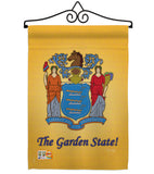 New Jersey - States Americana Vertical Impressions Decorative Flags HG108086 Made In USA