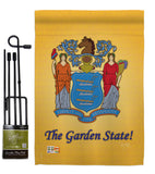 New Jersey - States Americana Vertical Impressions Decorative Flags HG108086 Made In USA