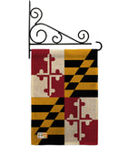 Maryland - States Americana Vertical Impressions Decorative Flags HG108102 Made In USA