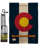 Colorado - States Americana Vertical Impressions Decorative Flags HG108104 Made In USA