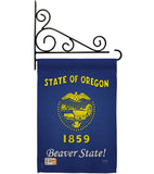 Oregon - States Americana Vertical Impressions Decorative Flags HG108109 Made In USA