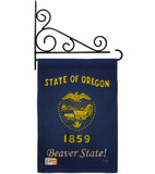 Oregon - States Americana Vertical Impressions Decorative Flags HG108109 Made In USA