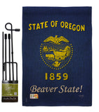 Oregon - States Americana Vertical Impressions Decorative Flags HG108109 Made In USA