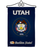 Utah - States Americana Vertical Impressions Decorative Flags HG108114 Made In USA