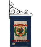 West Virginia - States Americana Vertical Impressions Decorative Flags HG108115 Made In USA