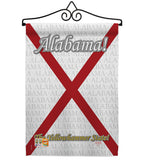 Alabama - States Americana Vertical Impressions Decorative Flags HG108117 Made In USA