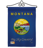 Montana - States Americana Vertical Impressions Decorative Flags HG108127 Made In USA