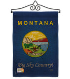 Montana - States Americana Vertical Impressions Decorative Flags HG108127 Made In USA