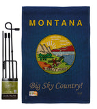 Montana - States Americana Vertical Impressions Decorative Flags HG108127 Made In USA