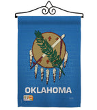 Oklahoma - States Americana Vertical Impressions Decorative Flags HG108131 Made In USA