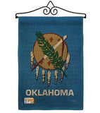 Oklahoma - States Americana Vertical Impressions Decorative Flags HG108131 Made In USA