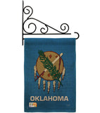 Oklahoma - States Americana Vertical Impressions Decorative Flags HG108131 Made In USA