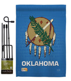 Oklahoma - States Americana Vertical Impressions Decorative Flags HG108131 Made In USA