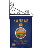 Kansas - States Americana Vertical Impressions Decorative Flags HG108132 Made In USA