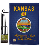 Kansas - States Americana Vertical Impressions Decorative Flags HG108132 Made In USA