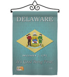 Delaware - States Americana Vertical Impressions Decorative Flags HG108139 Made In USA