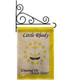 Rhode Island - States Americana Vertical Impressions Decorative Flags HG108142 Made In USA